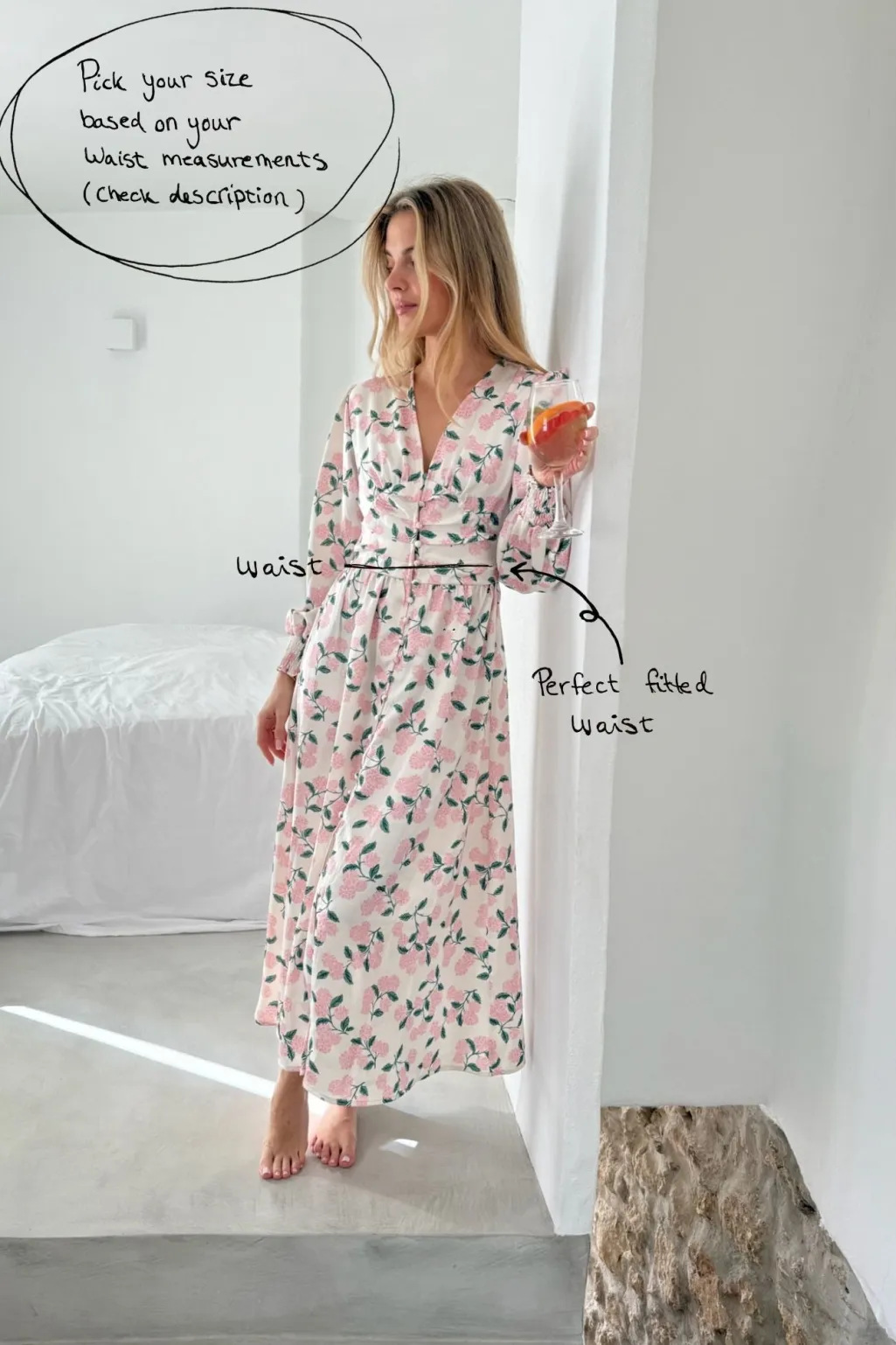 Adelic Long Dress A2327