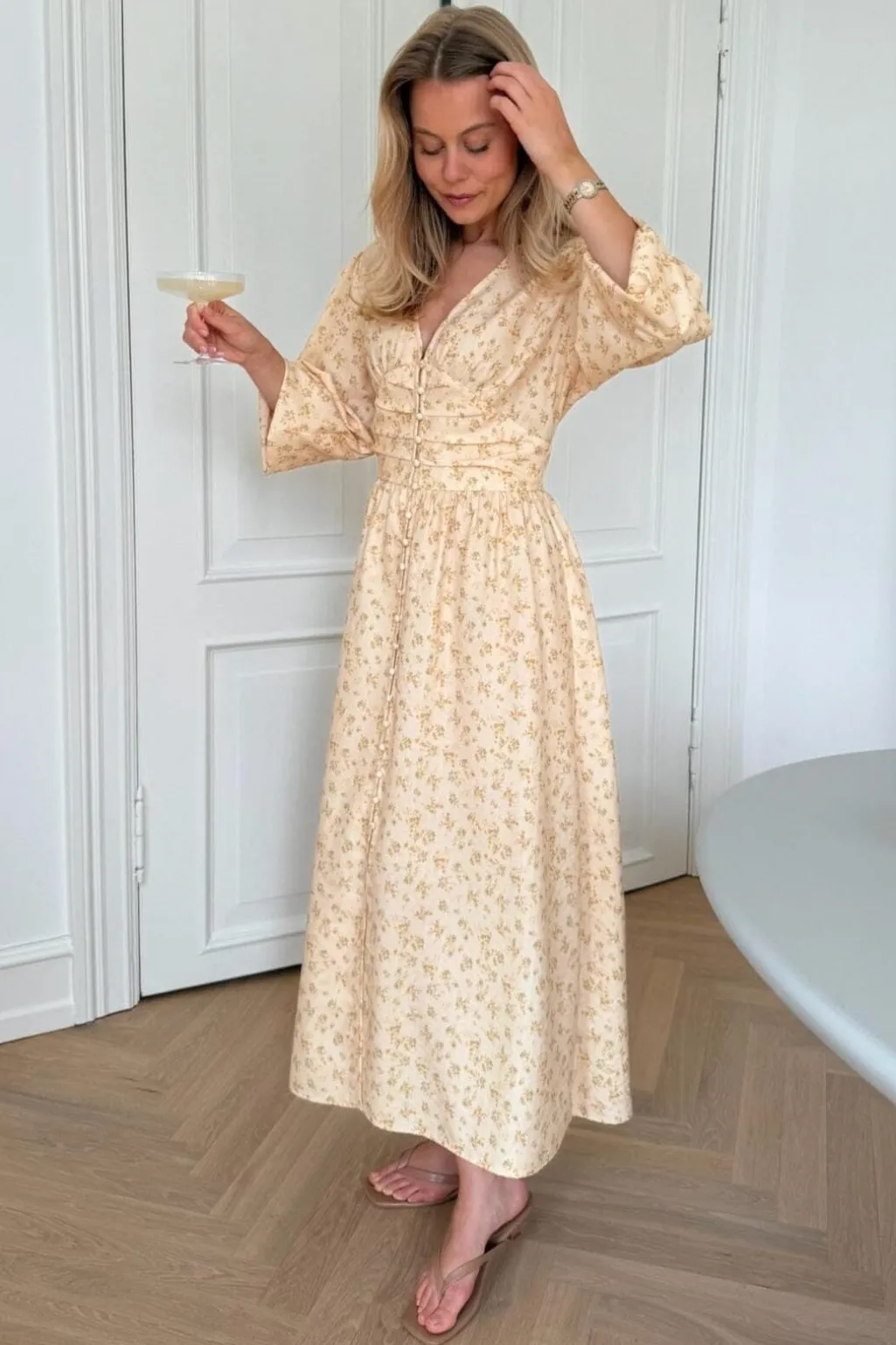 Adelic Long Dress A2327
