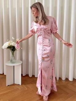 Agneteic Long Dress A23810