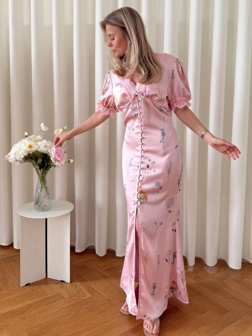 Agneteic Long Dress A23810