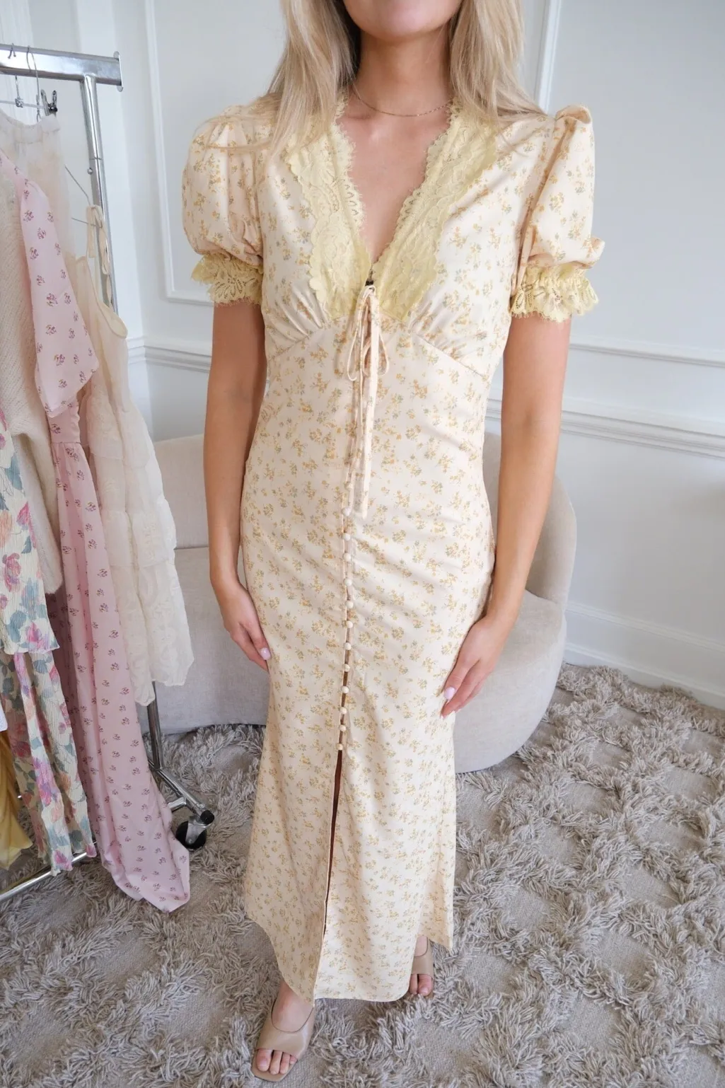 Agneteic Long Dress A23810