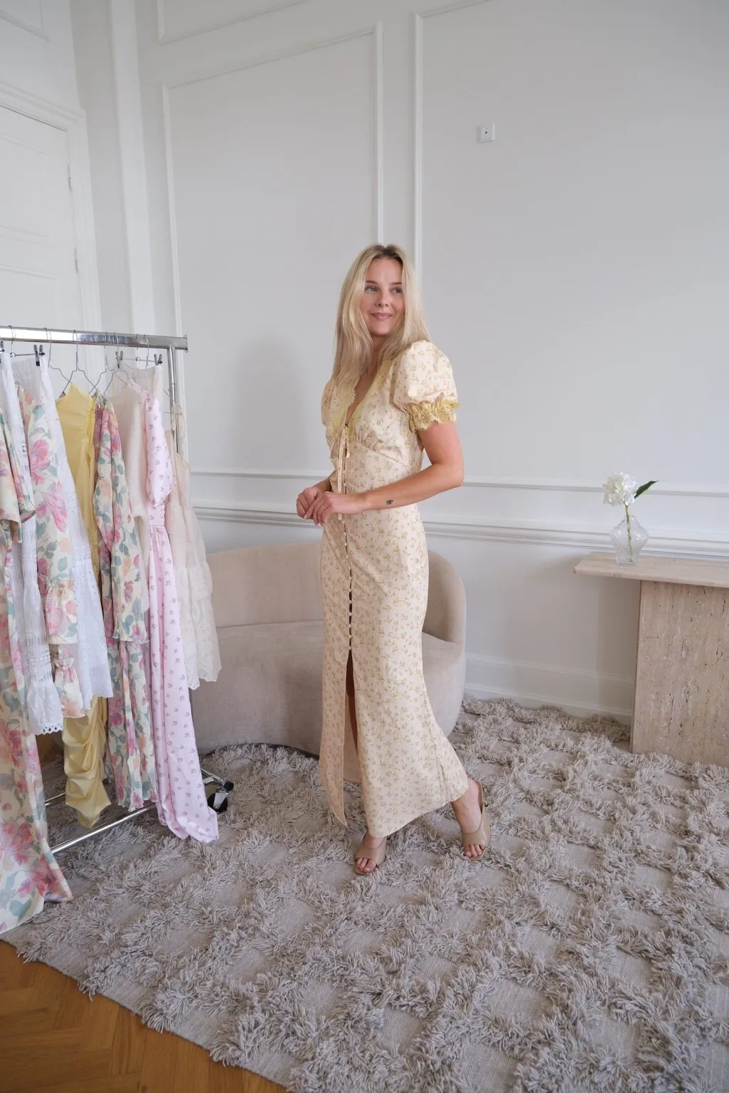 Agneteic Long Dress A23810