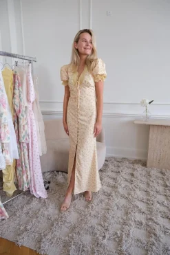 Agneteic Long Dress A23810
