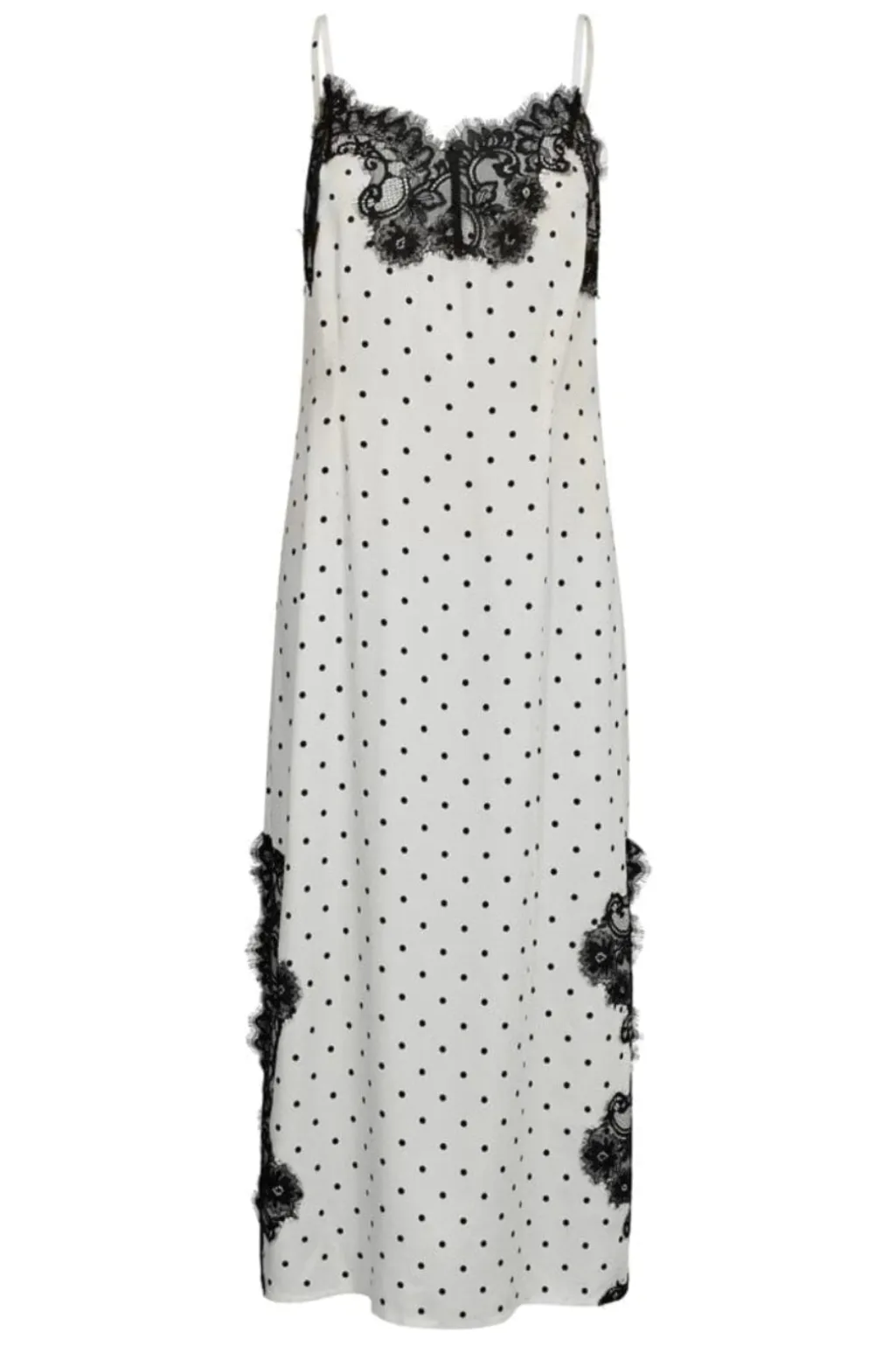 Amelicc Dot Lace Strap Dress 46100