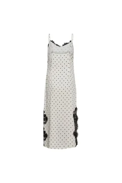 Amelicc Dot Lace Strap Dress 46100
