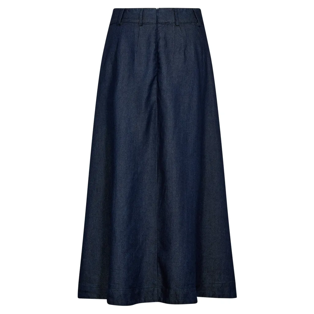 Anyacc Denim Pleat Skirt 34181