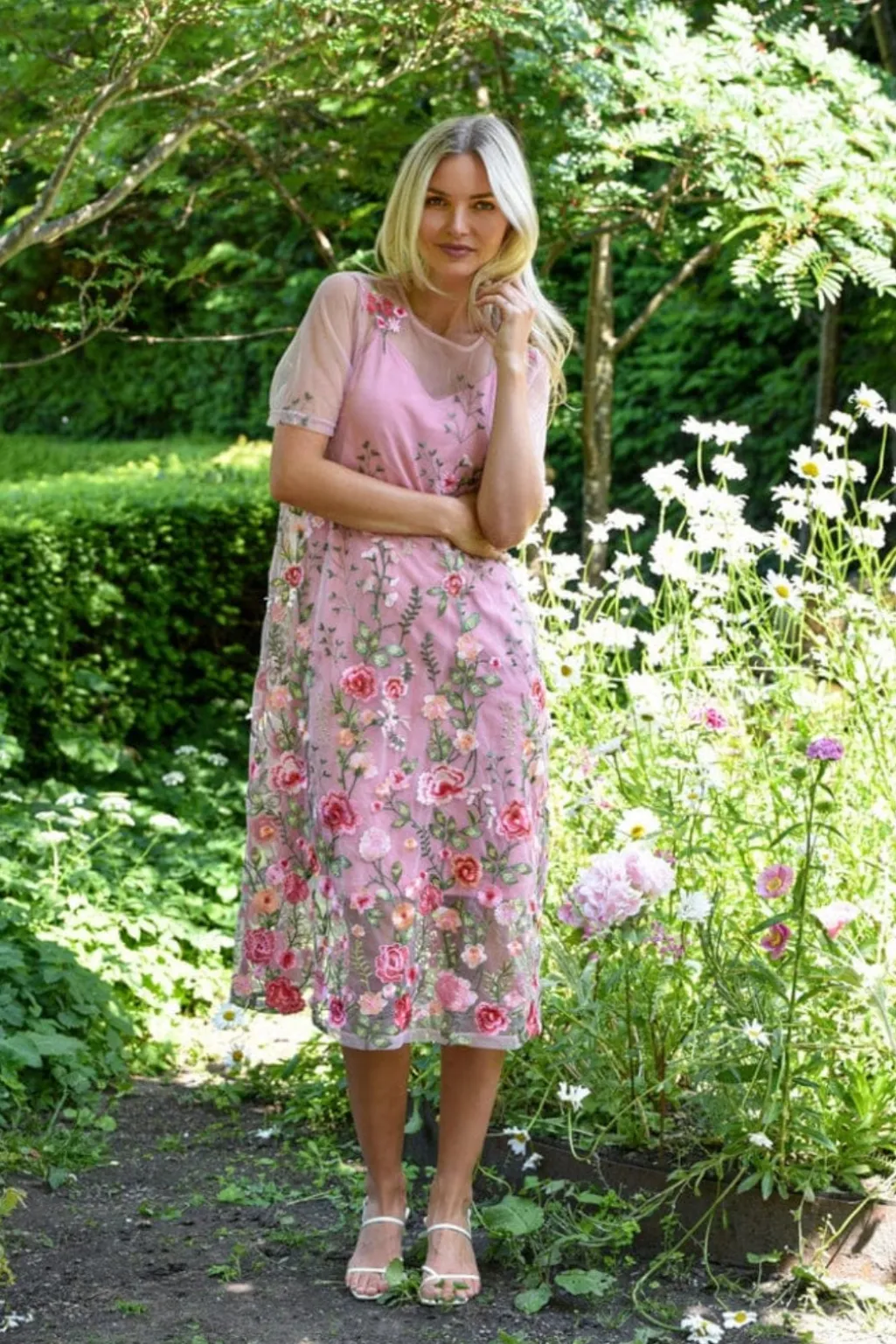 Avfuschia Midi Dress AV7086