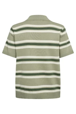 Avpolo Stripe Knit Blouse AV5060