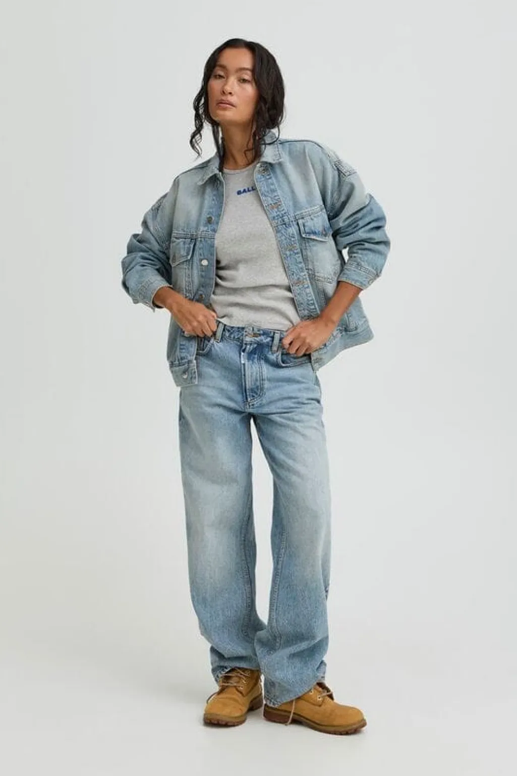 Babacammie W. Shadow Logo Denim 50408035