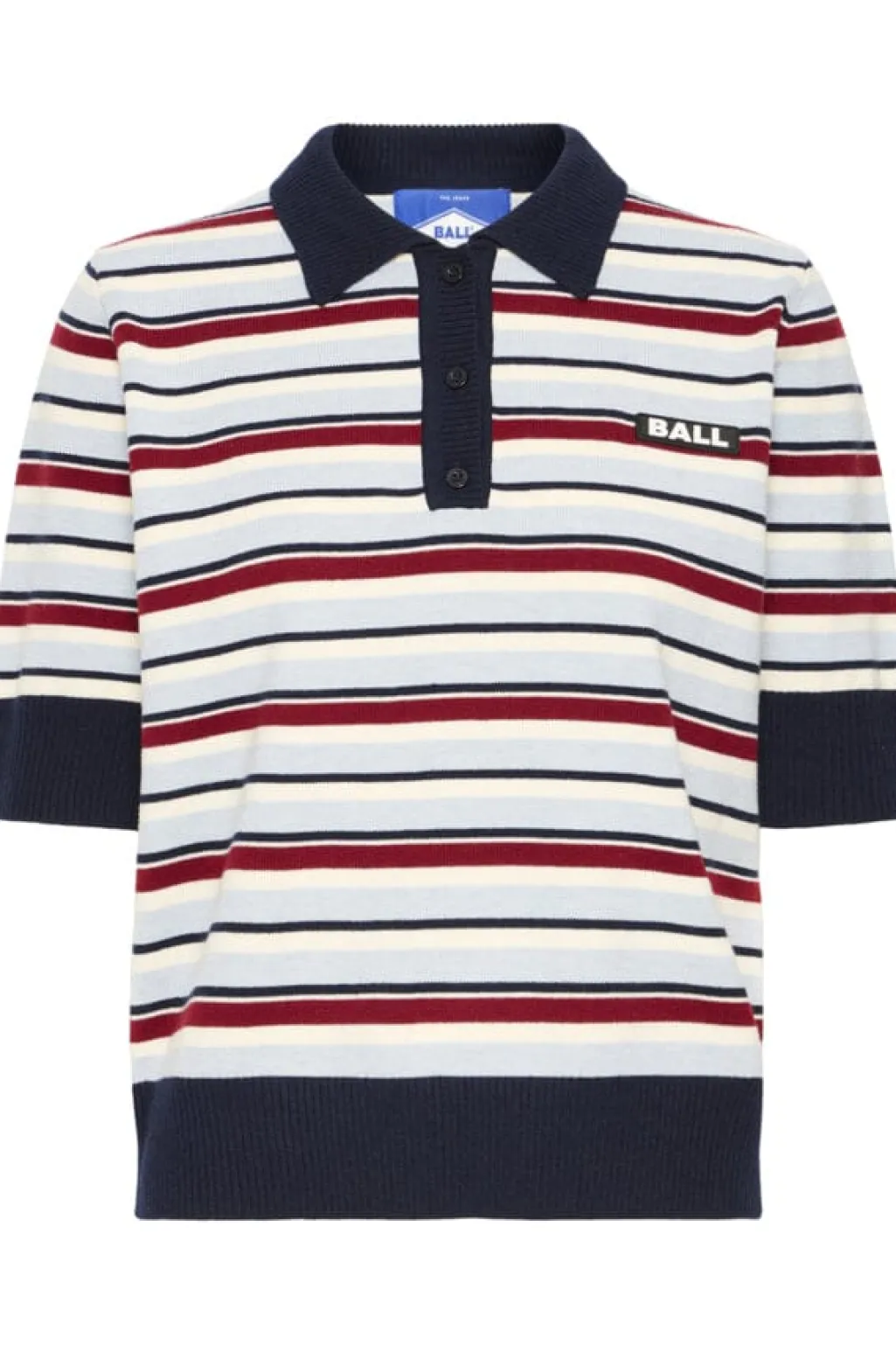 Babamarietta Knit Sl Polo 50408079
