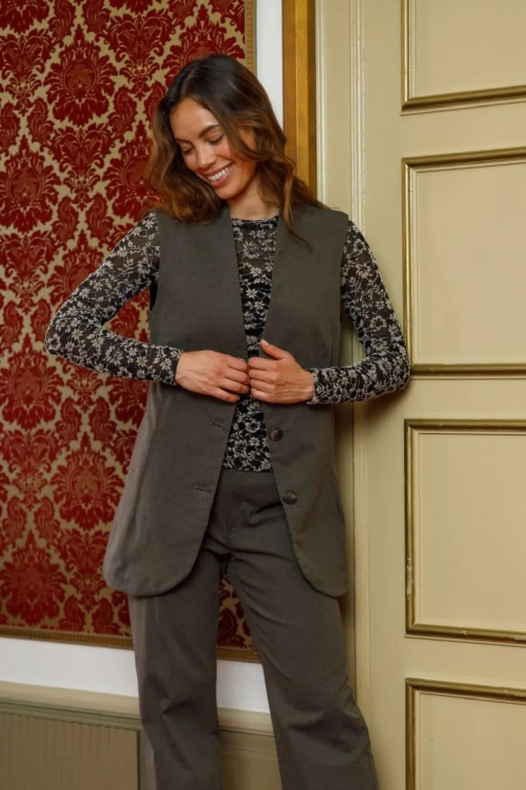 Bcavenue Long Vest
