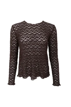 Bcblair Ls Lace Blouse 41049