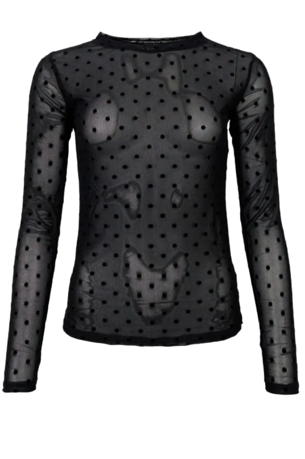 Bcjennie Dotted Mesh Blouse