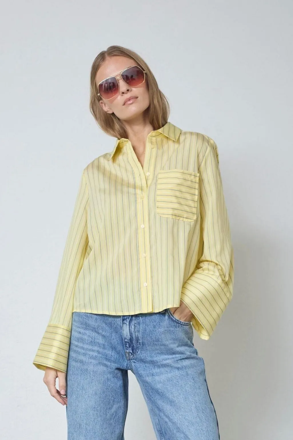 Blainecc Bell Sleeve Shirt 45054