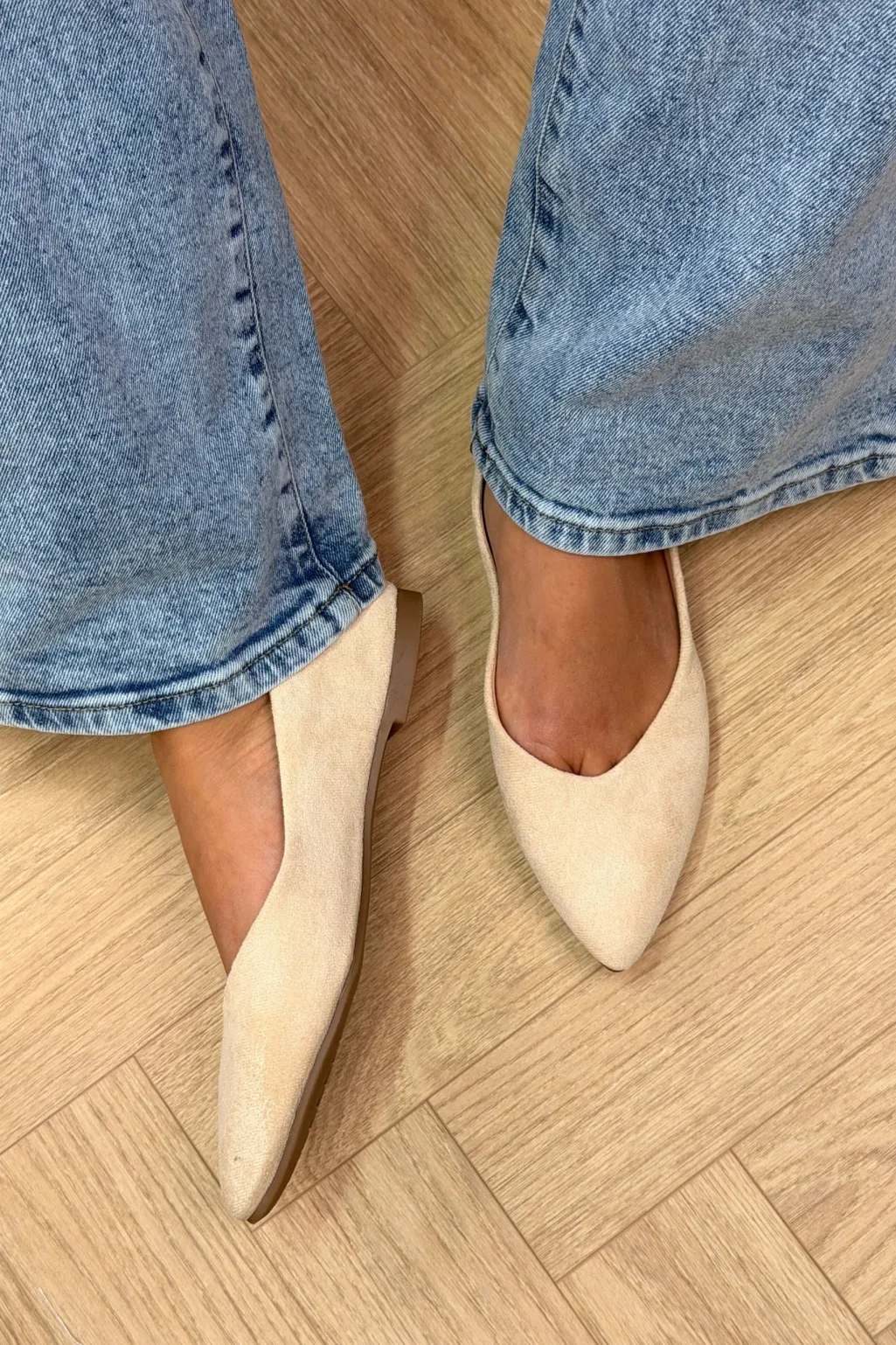 Blcornflower Ballet Flats