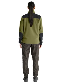 Blocked Zip Fleece 610209