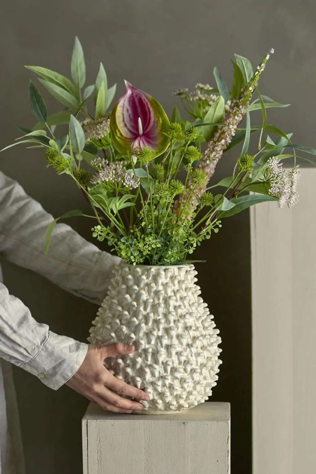 Bvblush Buket, Rosa, Kunstige Blomster 82061533