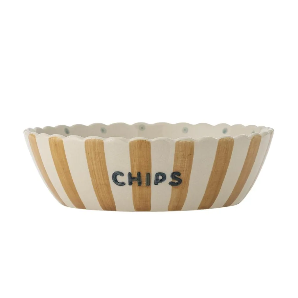 Bvchip Skål, Multifarvet, Stentøj 82063186