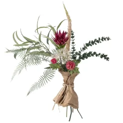 Bvcrown Buket, Rød, Kunstige Blomster 82061536