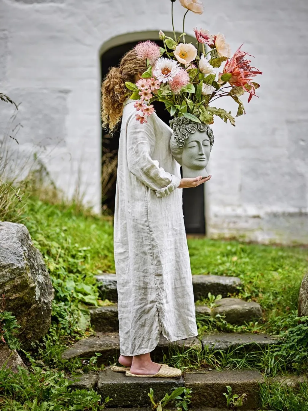 Bvdust Buket, Rosa, Kunstige Blomster 82072744