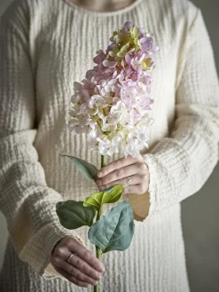 Bvhydrangea Stilk, Rosa, Kunstige Blomster 82072033