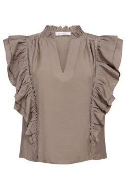 Callumcc Lace Frill V-Top 45172