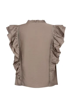 Callumcc Lace Frill V-Top 45172