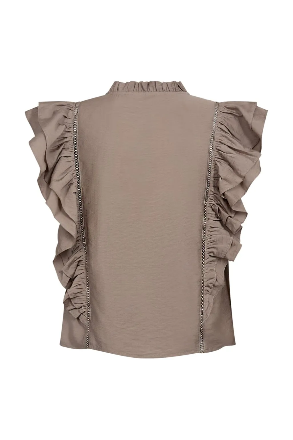 Callumcc Lace Frill V-Top 45172