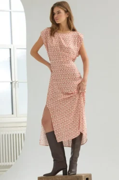 Carminecc Padded Dress 46086