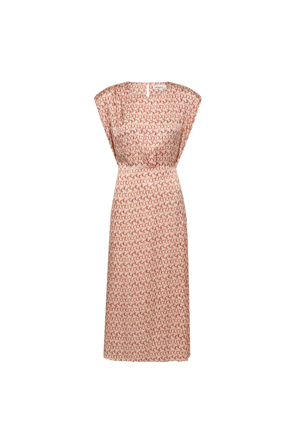 Carminecc Padded Dress 46086