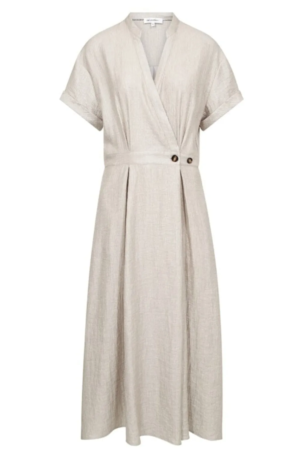 Chercc Wrap Ss Dress 46124