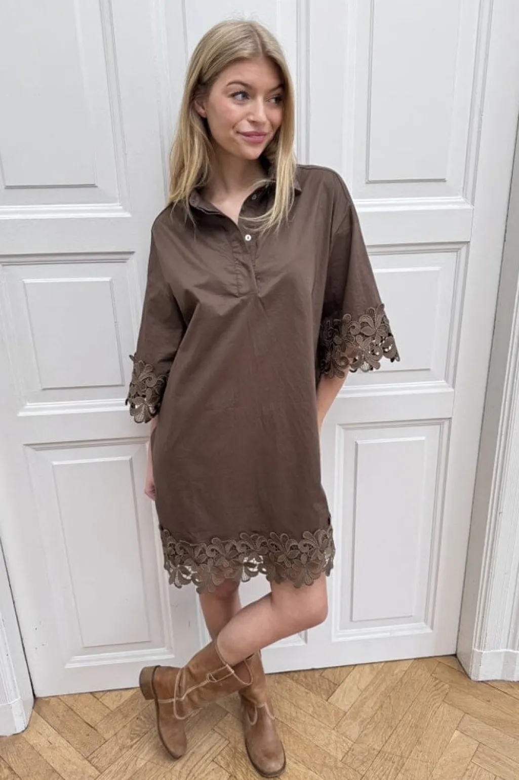 Coklara Embrodery Dress 15188