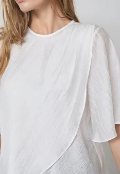 Connycc Drape Ss Blouse 45093