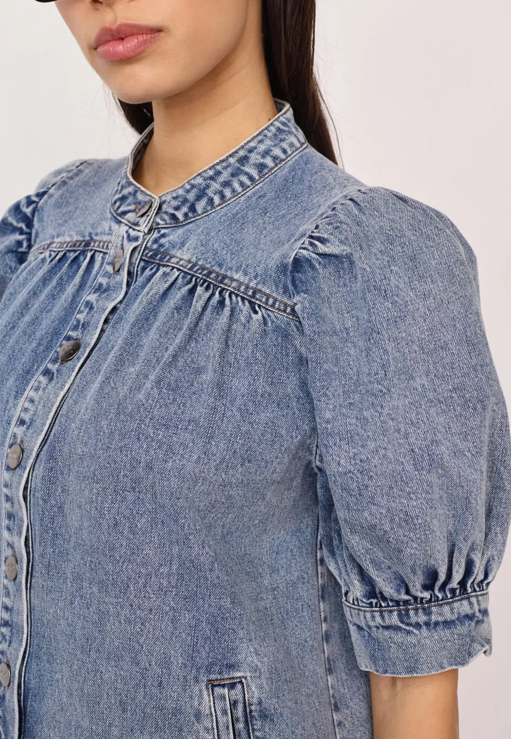 Denicecc Denim Ss Dress 500079