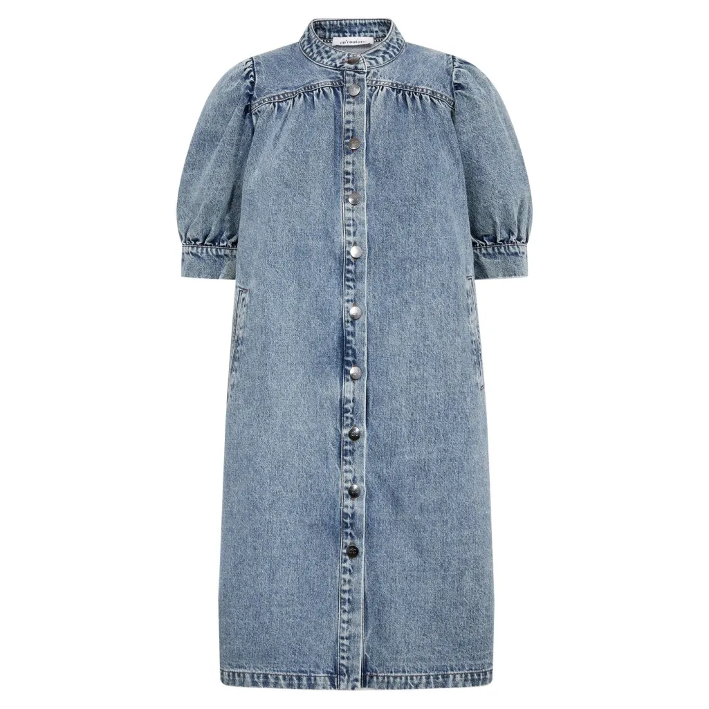 Denicecc Denim Ss Dress 500079