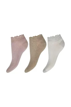 De3-Pack Sneaker Sock Bamb 20237-65