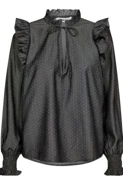 Dianacc Dot Frill Blouse 35590
