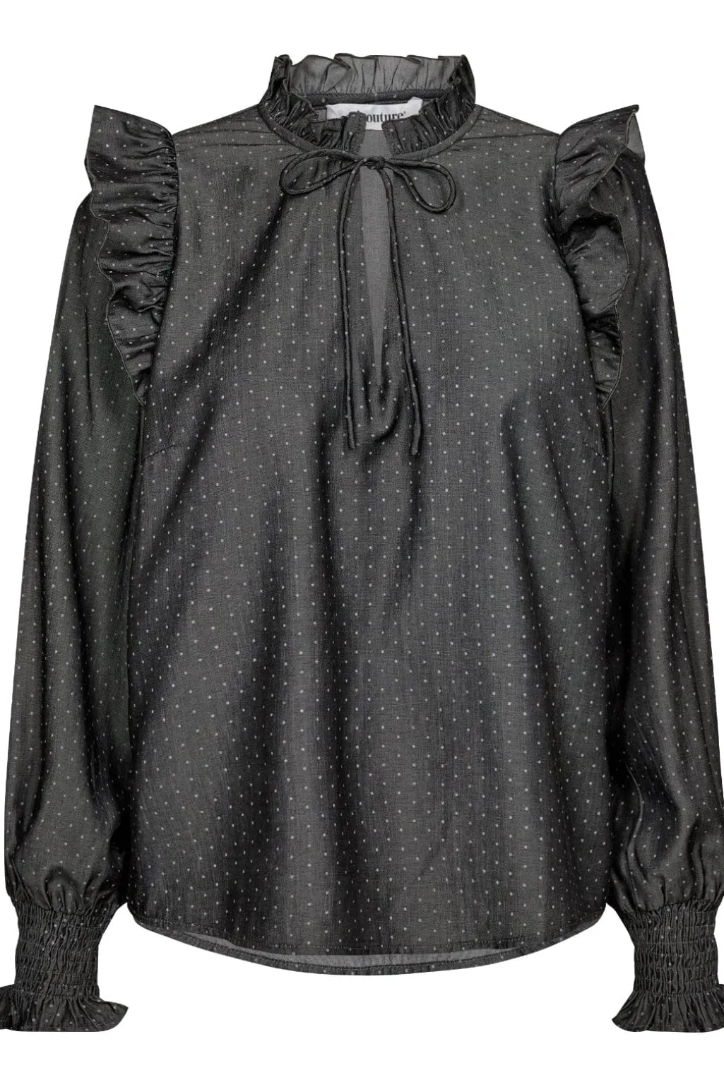 Dianacc Dot Frill Blouse 35590