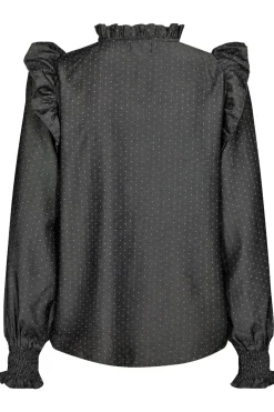 Dianacc Dot Frill Blouse 35590