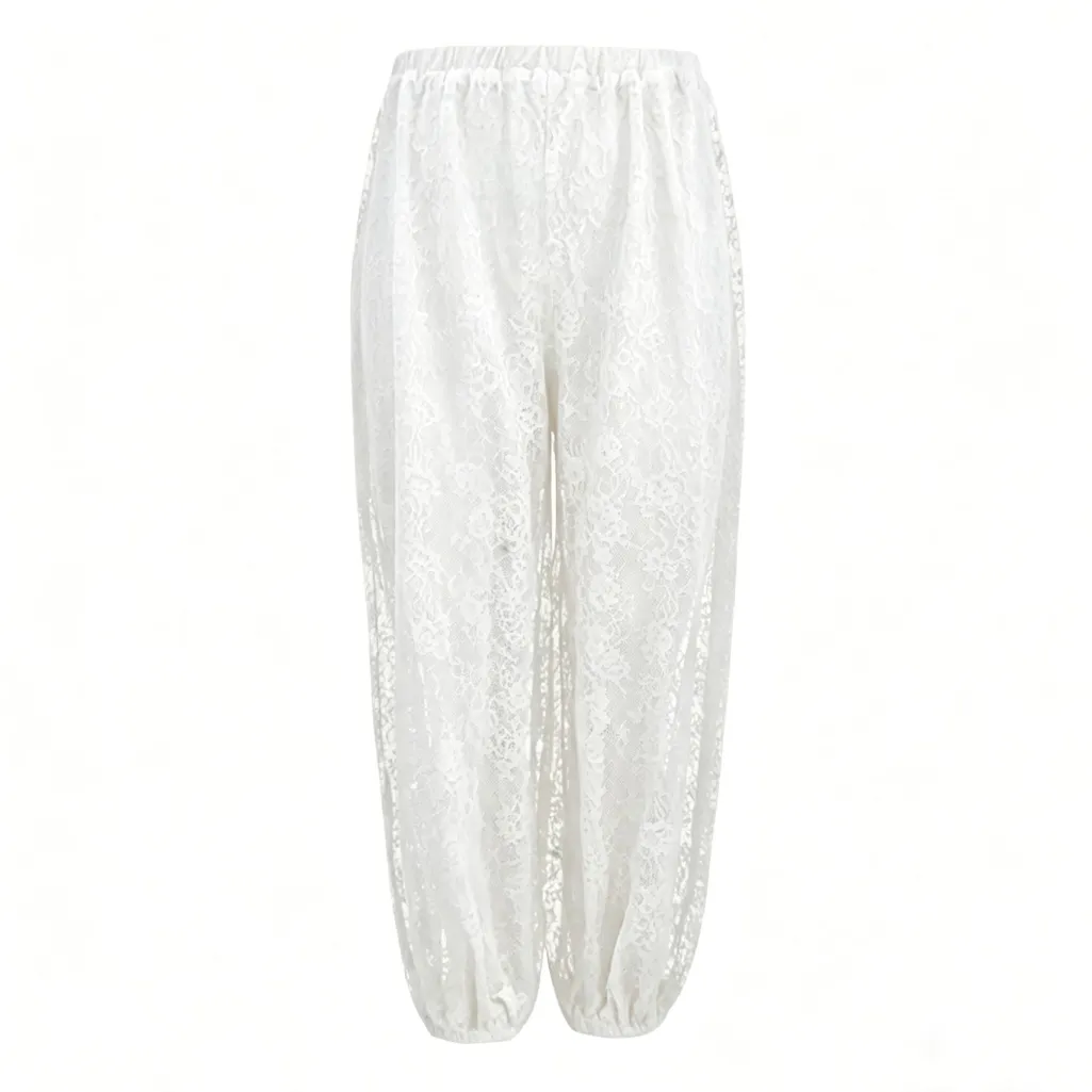 Dmballon Lace Pants 165142B