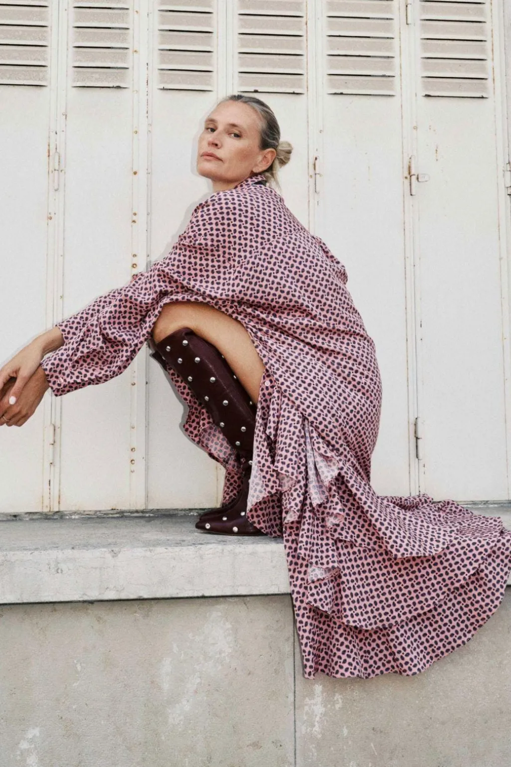 Eaimagazine Tiered Ruffle Dressimagazine