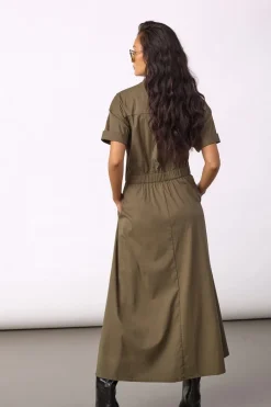 Elaracc Ss Wrap Dress 500254