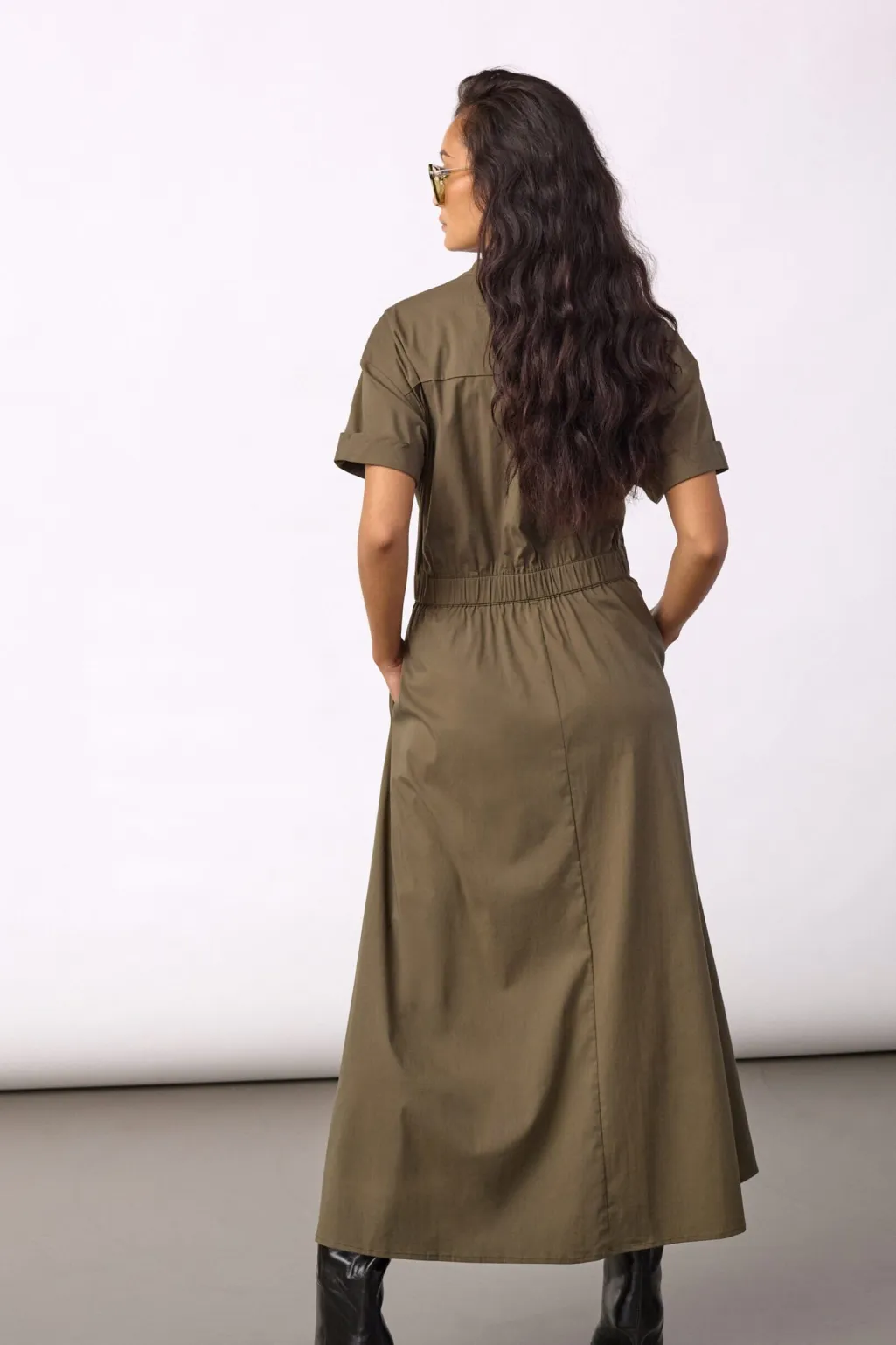 Elaracc Ss Wrap Dress 500254