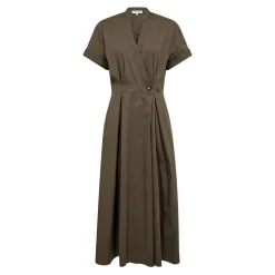 Elaracc Ss Wrap Dress 500254