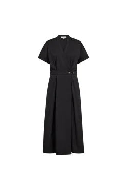 Elaracc Wrap Ss Dress 46112