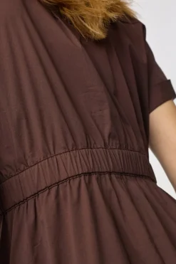 Elaracc Wrap Ss Dress 46112
