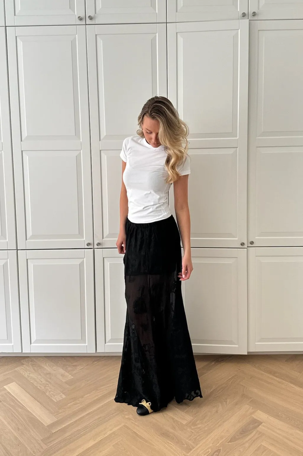 Ellinoric Lace Maxi Skirt