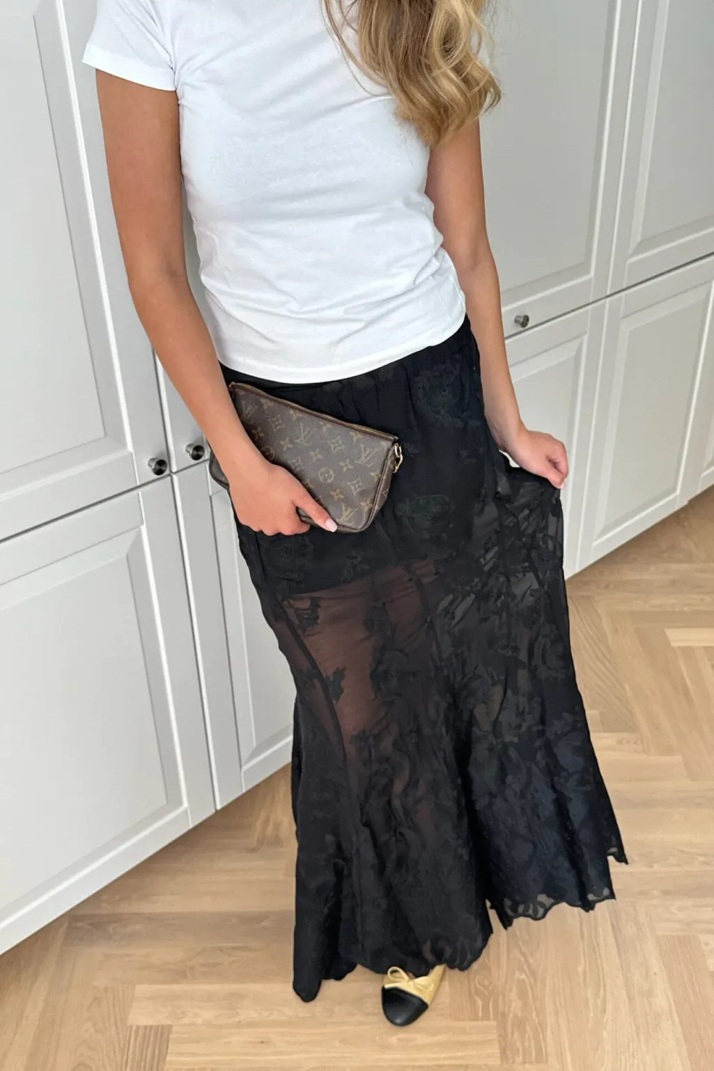 Ellinoric Lace Maxi Skirt