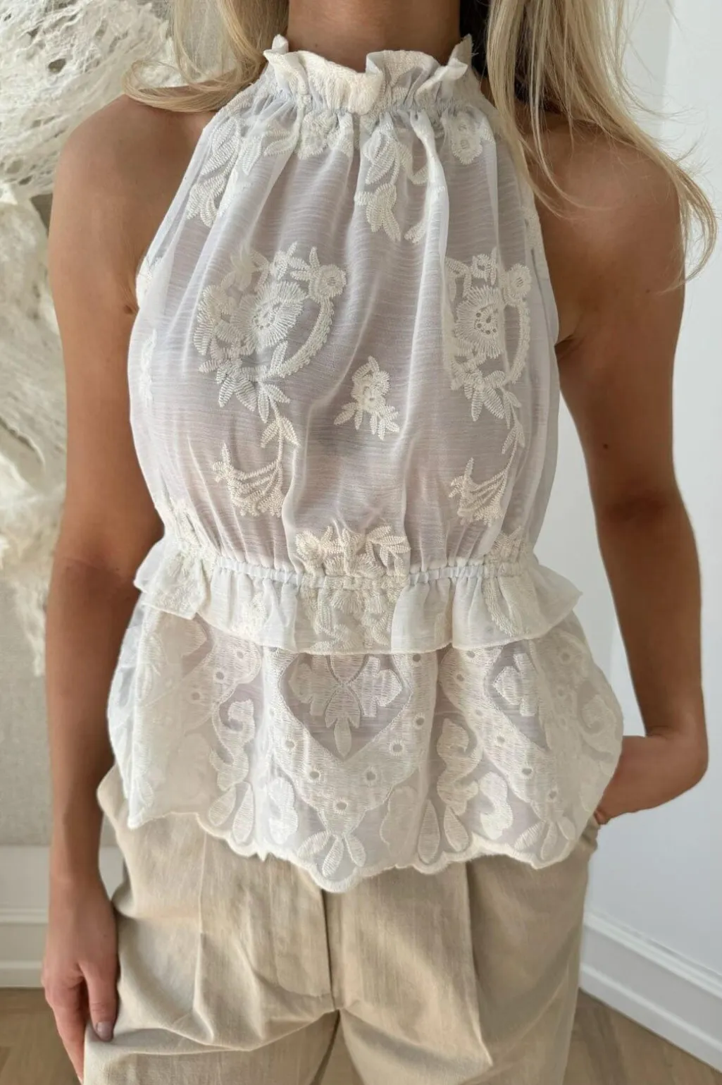 Ellinoric Lace Top