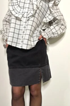 Gonannego Denim Skirt G2128